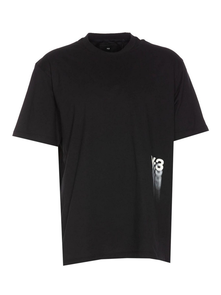 Uomo Y-3 | T-Shirt Con Logo Gfx