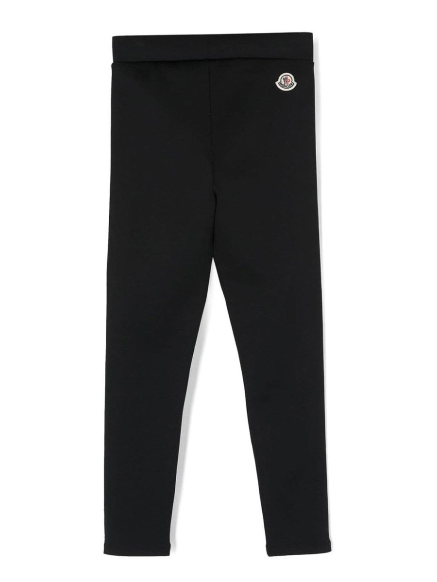 Bambino Moncler | Leggings Ragazza Techno Neri