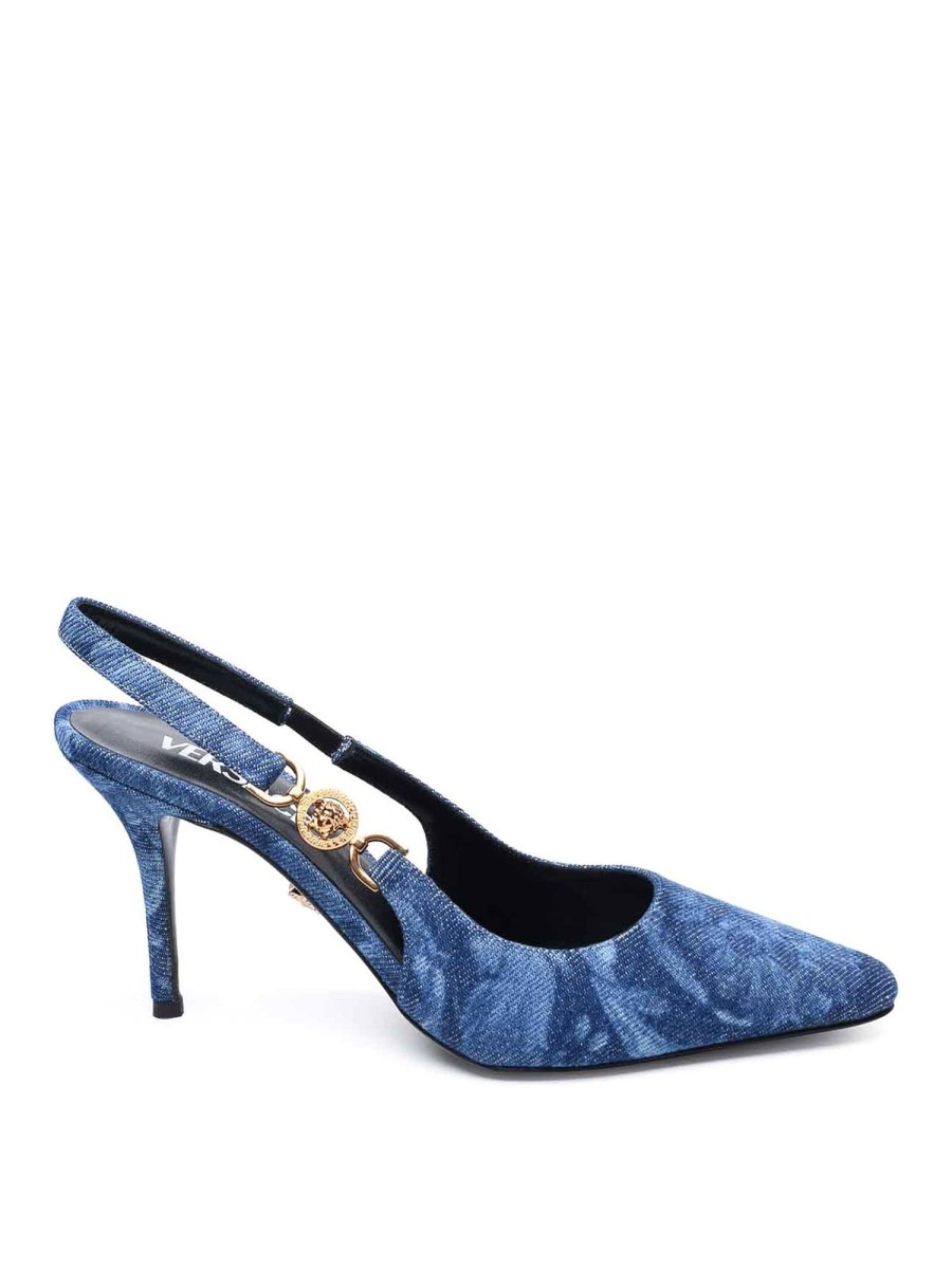 Danna Versace | Slingback In Denim