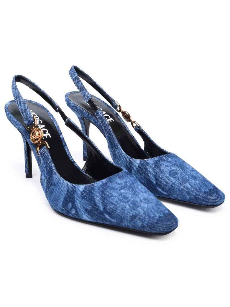 Danna Versace | Slingback In Denim