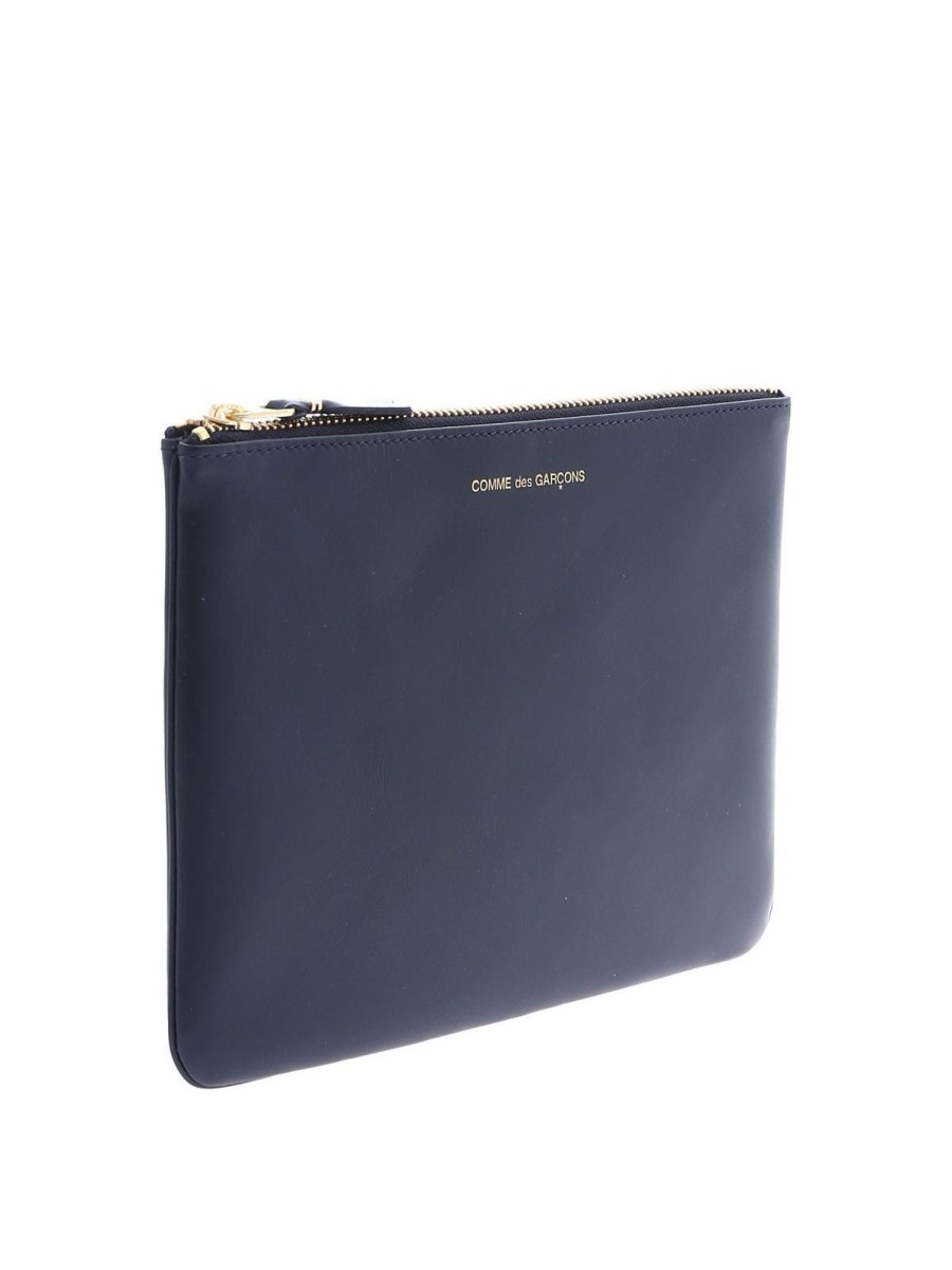 Uomo Comme Des Gar莽ons Wallet | Bustina Blu Navy