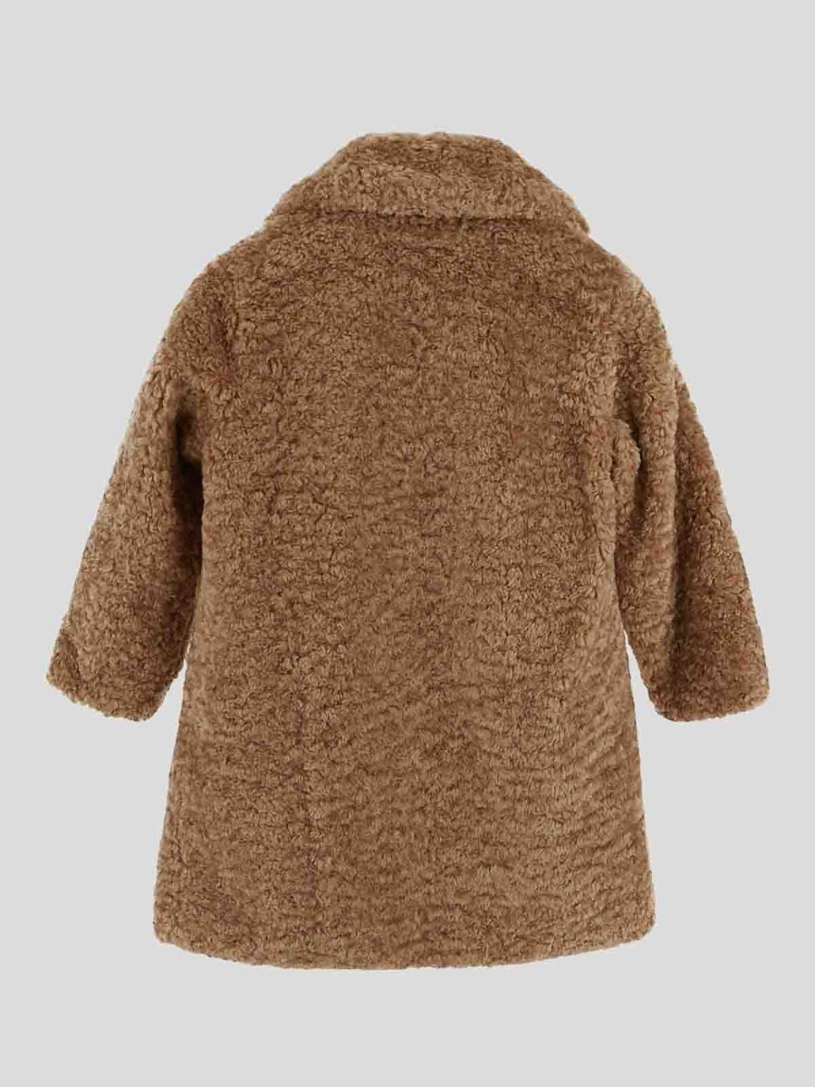 Bambino Monnalisa | Cappotto Monnalisa Beige