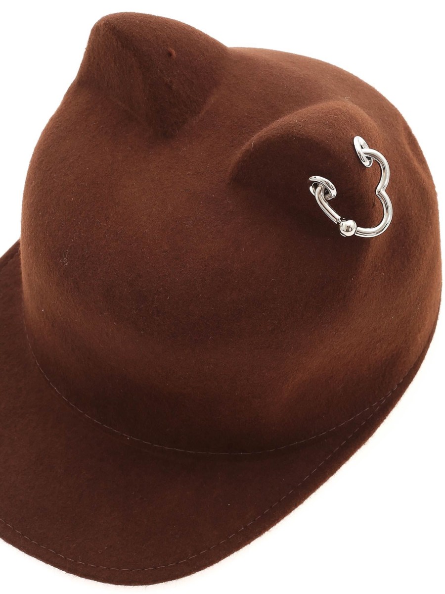 Danna Vivetta | Cappello Con Piercing Alle Orecchie Di Gatto