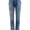 Uomo Dolce & Gabbana | Jeans In Cotone Con Effetto Strappato