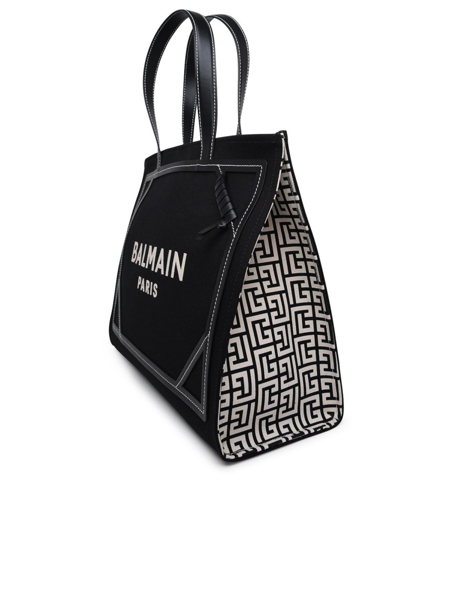 Danna Balmain | Borsa B-Army 42 In Tela Nera