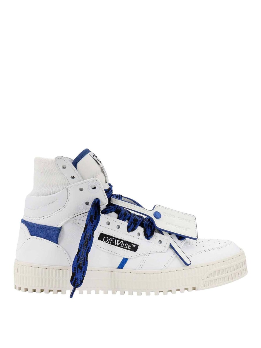 Uomo Off-White | Sneaker In Pelle Con Iconica Fascetta