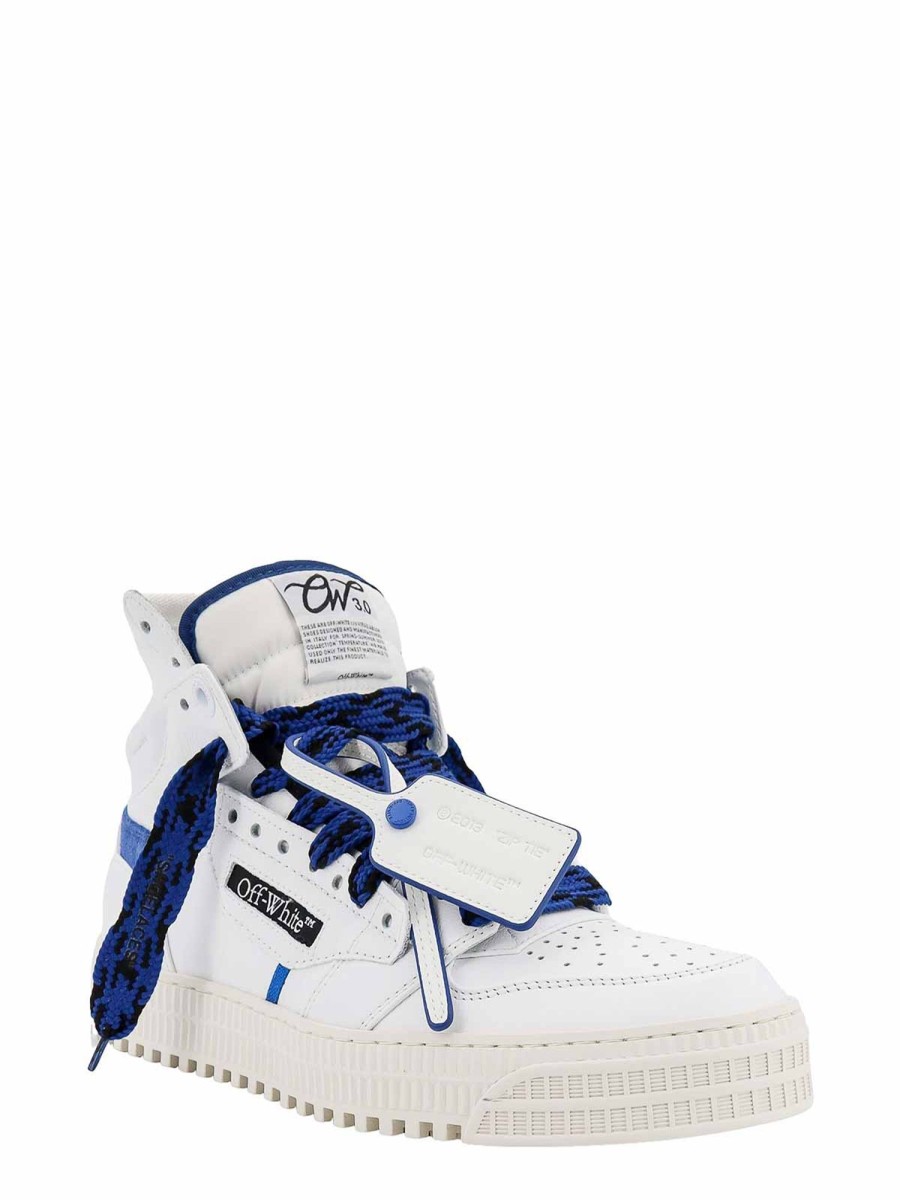 Uomo Off-White | Sneaker In Pelle Con Iconica Fascetta