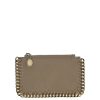 Danna Stella Mccartney | Beige Card Case Whit Gold-Tone Hardware