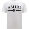 Uomo Amiri | T-Shirt In Cotone Con Logo Frontale