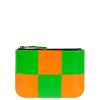 Uomo Comme Des Gar莽ons Wallet | Portafoglio Quadretti Fluo