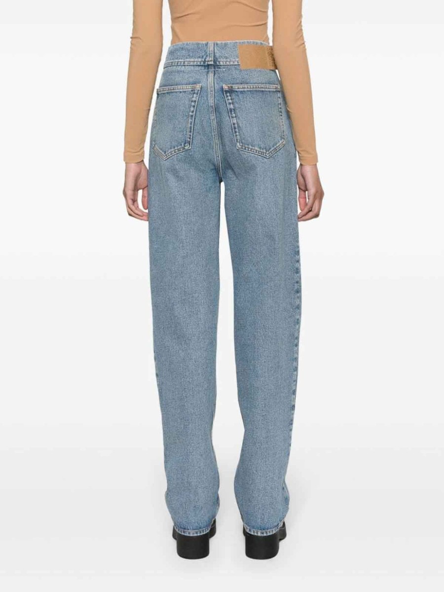 Danna MM6 Maison Margiela | Jeans In Cotone Denim A Gamba Larga