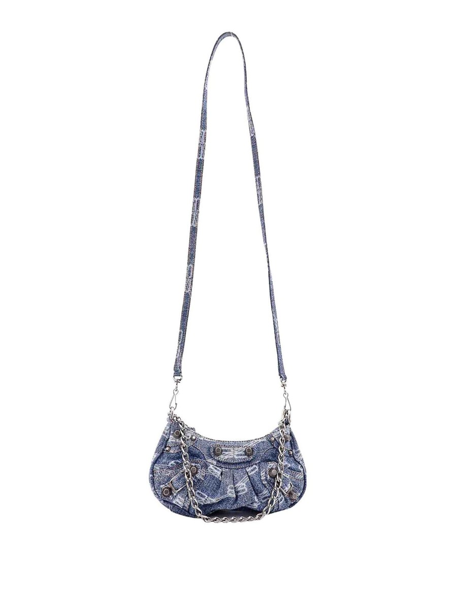 Danna Balenciaga | Borsa A Tracolla In Denim