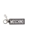 Uomo Moschino | Portachiavi Con Logo Bicolore