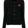 Danna Comme Des Garcons | Cardigan In Lana Logato