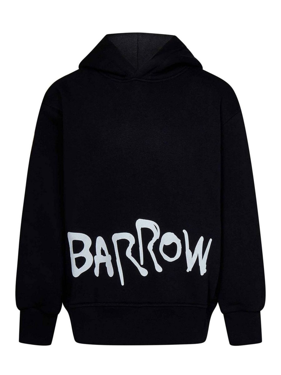 Bambino Barrow | Felpa Unisex In Cotone Nero