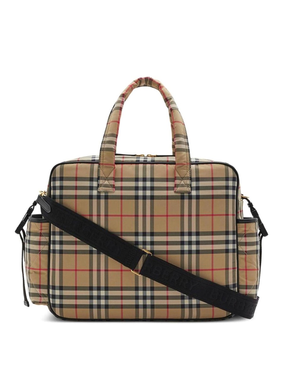 Bambino Burberry | Borsa Fasciatoio Con Motivo Vintage Check