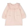 Bambino Chloe' | Abito In Misto Modal E Cotone