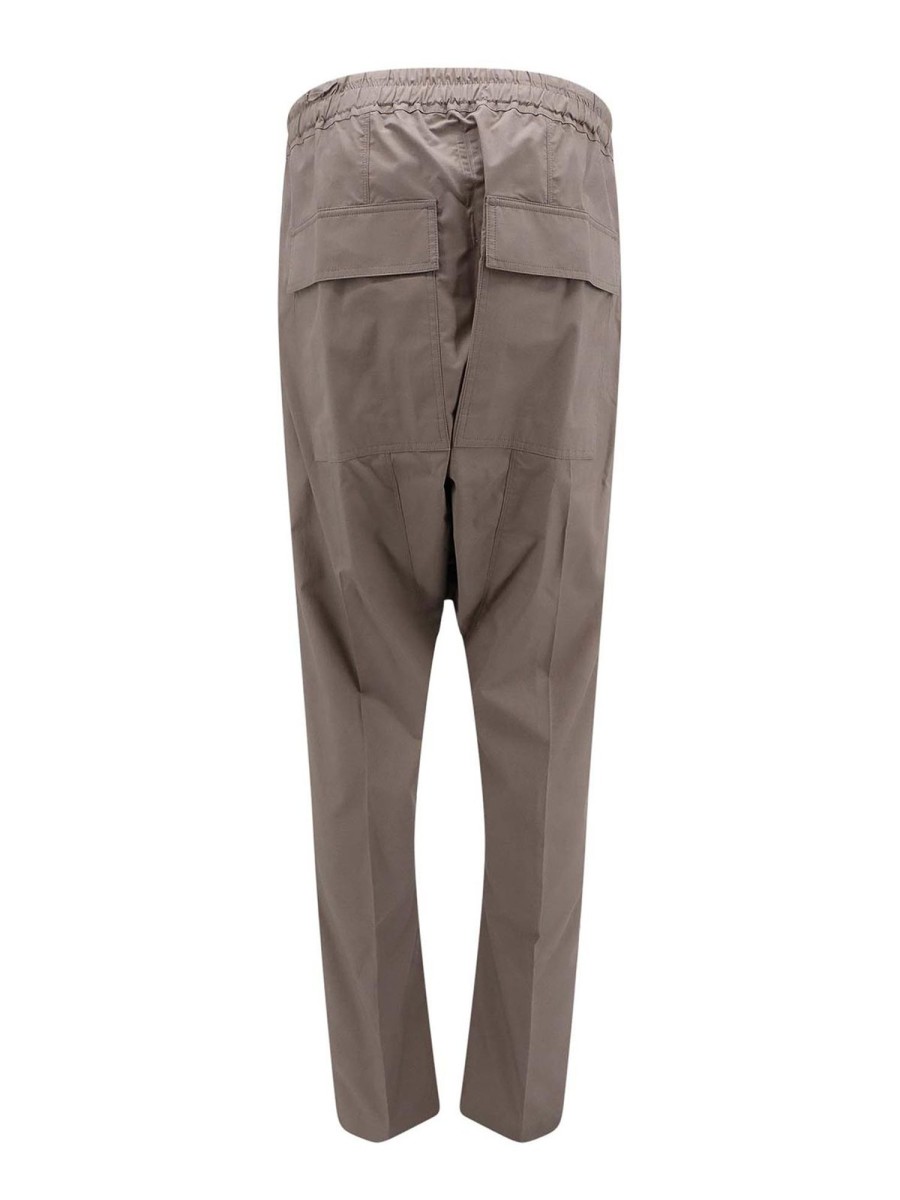 Uomo Rick Owens | Pantaloni In Cotone