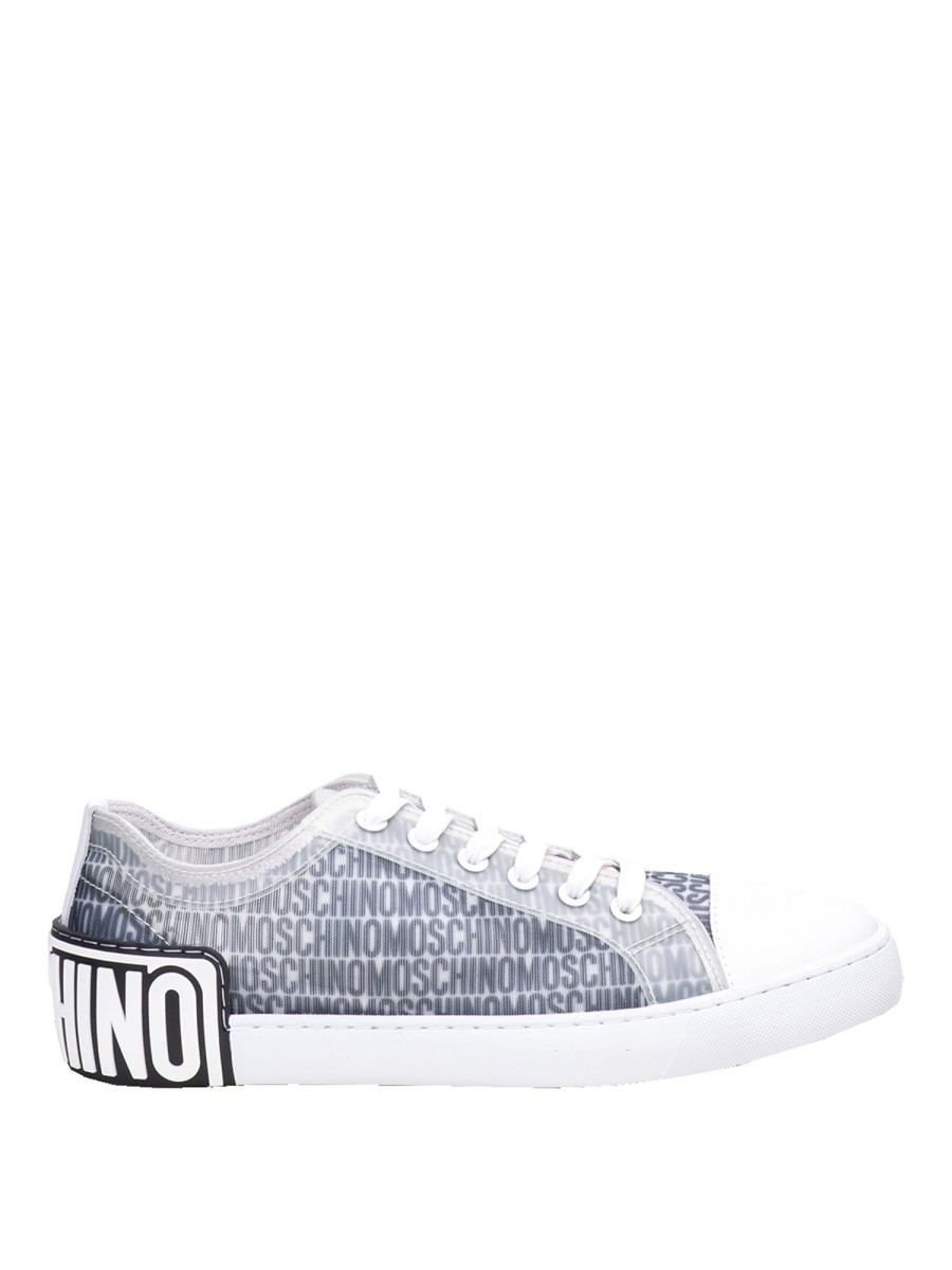 Uomo Moschino | Sneakers Web Perse E Trovate