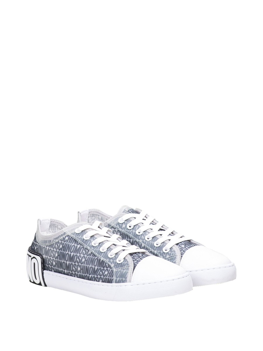 Uomo Moschino | Sneakers Web Perse E Trovate