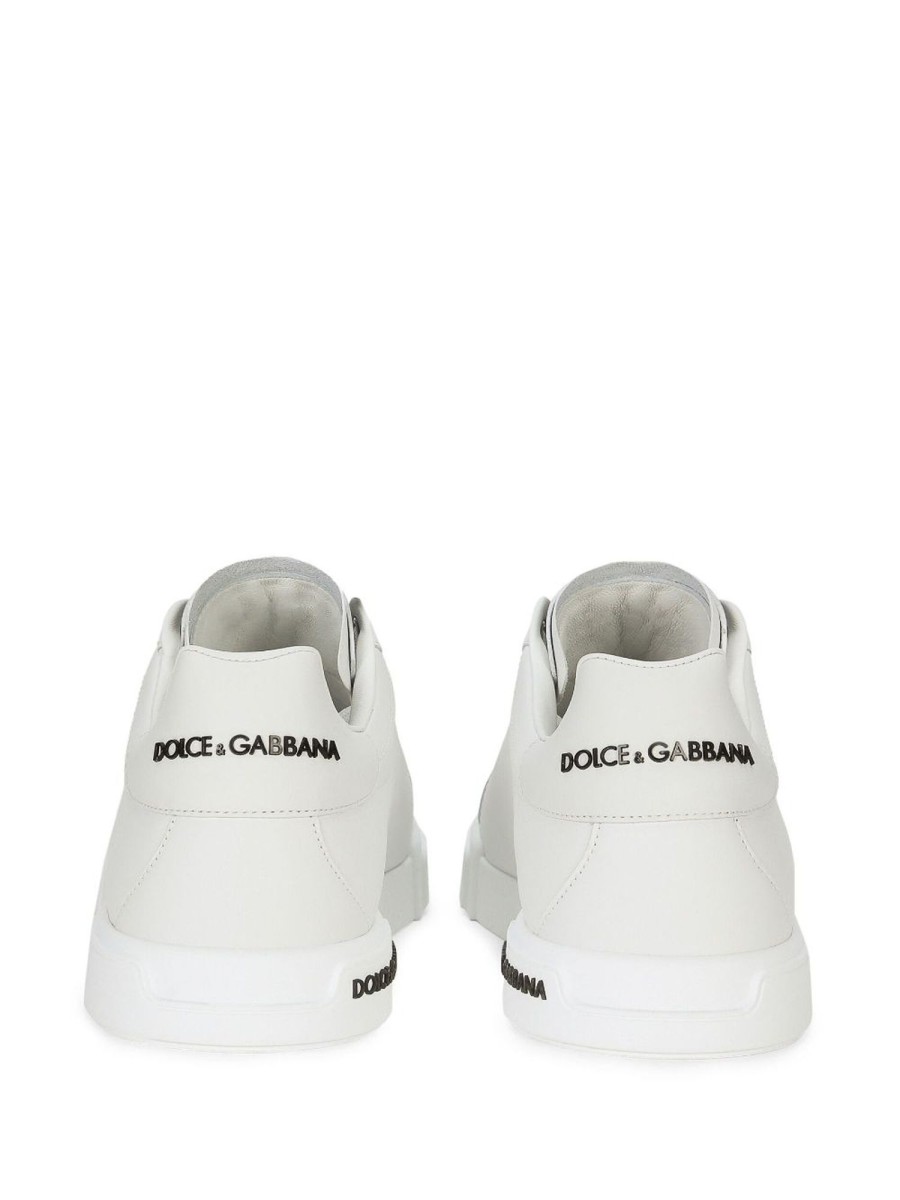 Uomo Dolce & Gabbana | Sneakers Dolce Gabbana Bianco