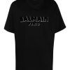 Uomo Balmain | T-Shirt Con Logo