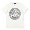 Bambino Versace | T-Shirt In Jersey Di Cotone Bianco