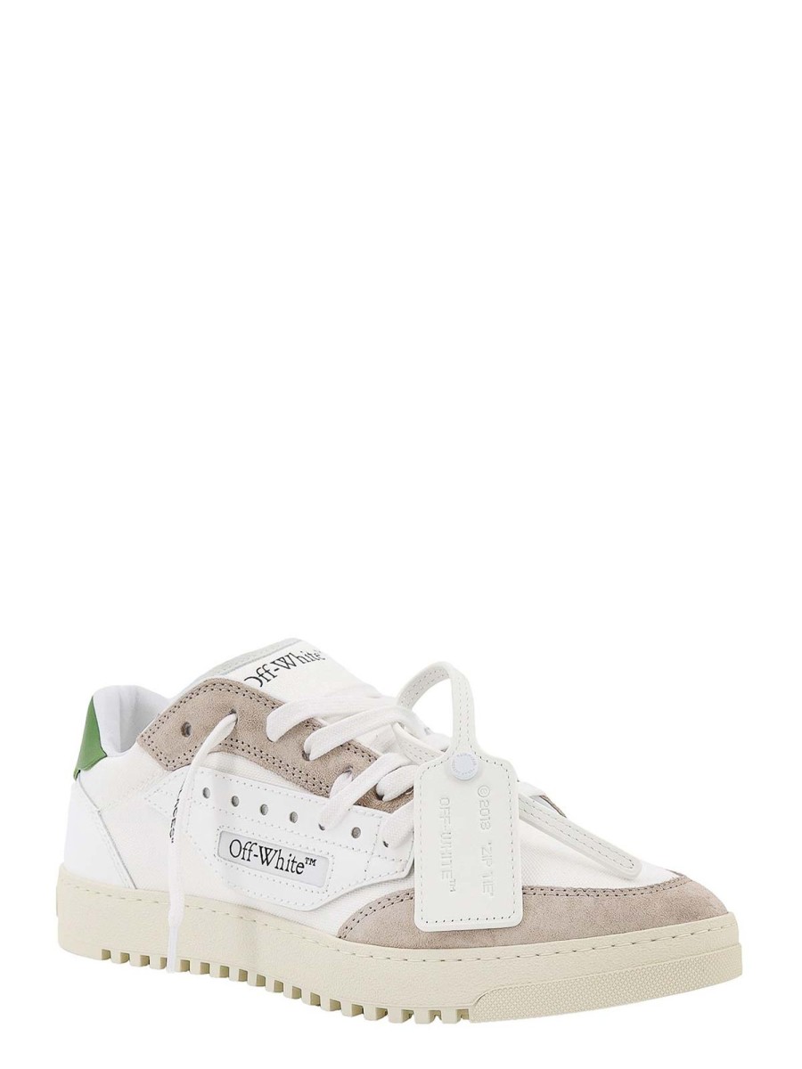 Uomo Off-White | Sneaker In Tela E Camoscio