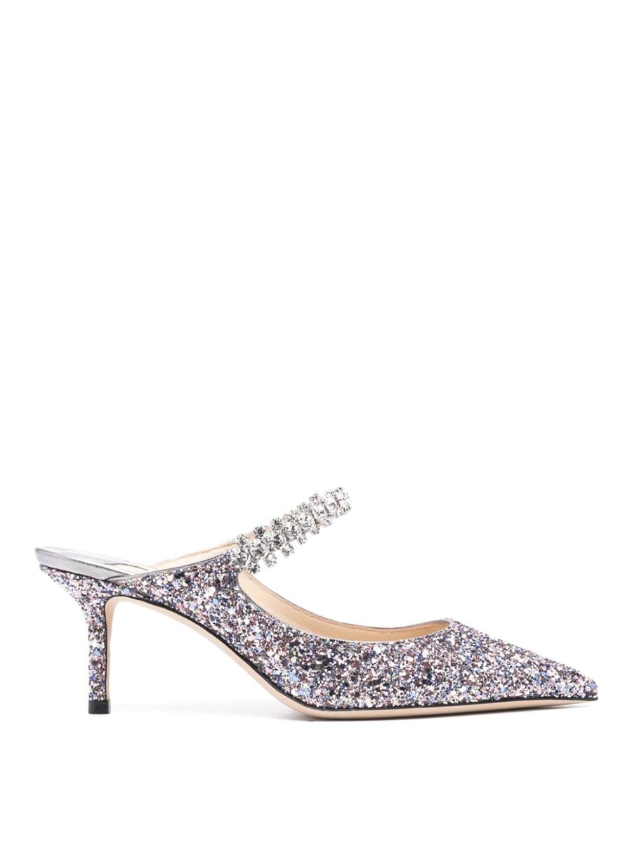 Danna Jimmy Choo | Sabot Bing 65 Con Tacco Glitter