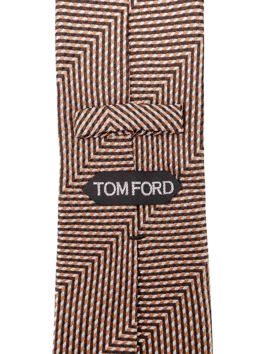 Uomo Tom Ford | Cravatta Di Seta