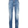 Uomo Dsquared2 | Jeans In Denim Da Ragazzo Cool