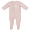 Bambino Palm Angels | Tutina Con Logo Curvo