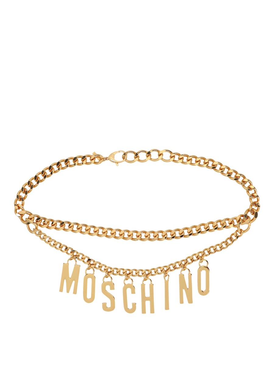 Danna Moschino | Cintura Con Logo A Catena