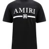 Uomo Amiri | T-Shirt In Cotone Con Logo Frontale