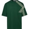 Uomo Burberry | T-Shirt In Jersey Di Cotone