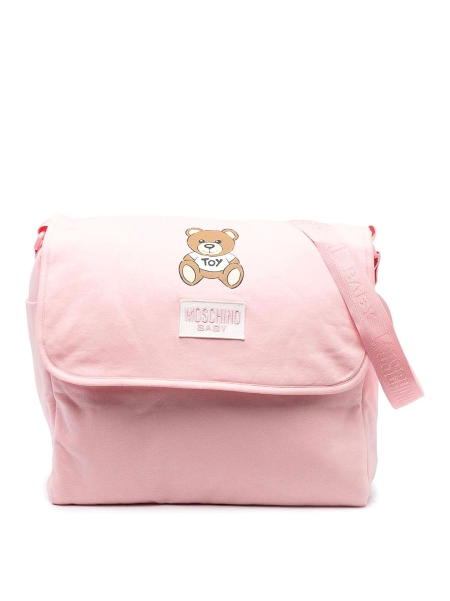 Bambino Moschino | Borsa Fasciatoio Rosa Per Neonata