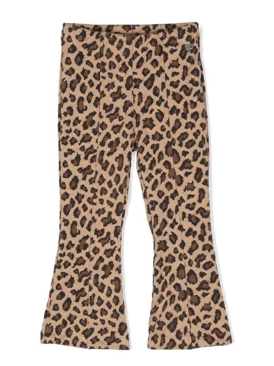 Bambino Monnalisa | Pantaloni Con Stampa Leopardata