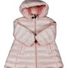 Bambino Moncler Jr | Cappotto Moncler Rosa