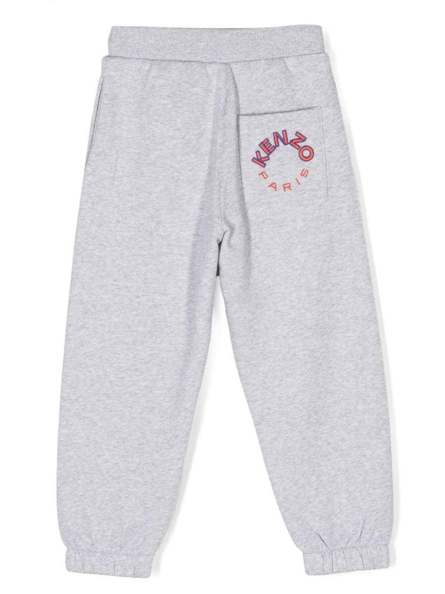 Bambino Kenzo | Pantaloni Sportivi Con Toppa Con Logo