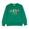 Bambino M.S.G.M. | Felpa Msgm Per Ragazzo In Cotone Verde