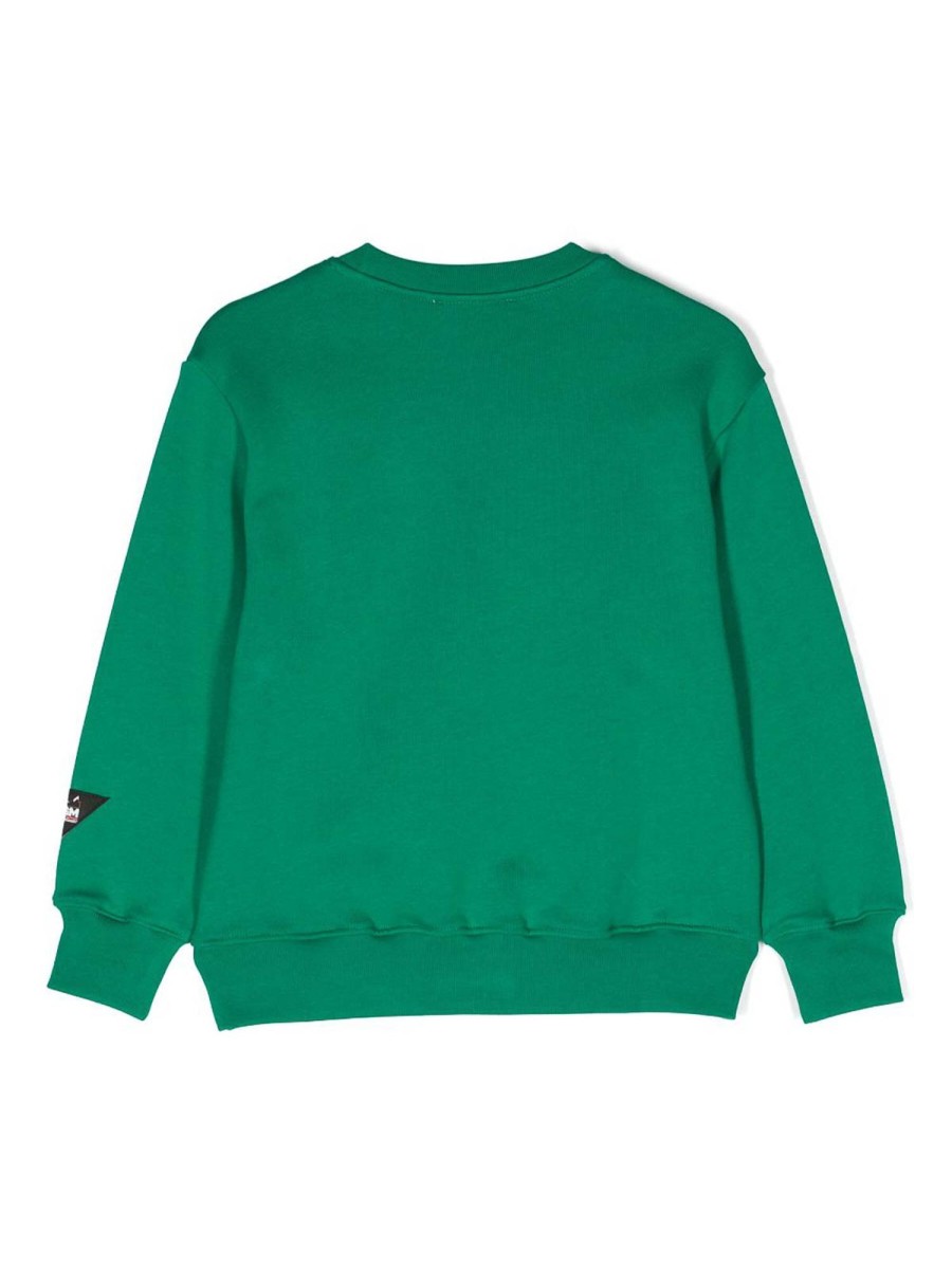 Bambino M.S.G.M. | Felpa Msgm Per Ragazzo In Cotone Verde