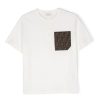 Bambino Fendi Jr | T-Shirt In Maglia