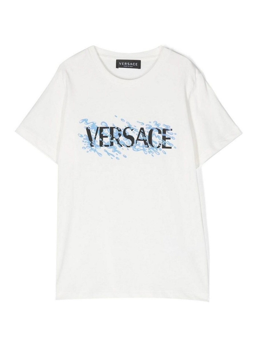 Bambino Versace Young | Maglietta Con Logo Per Bambini