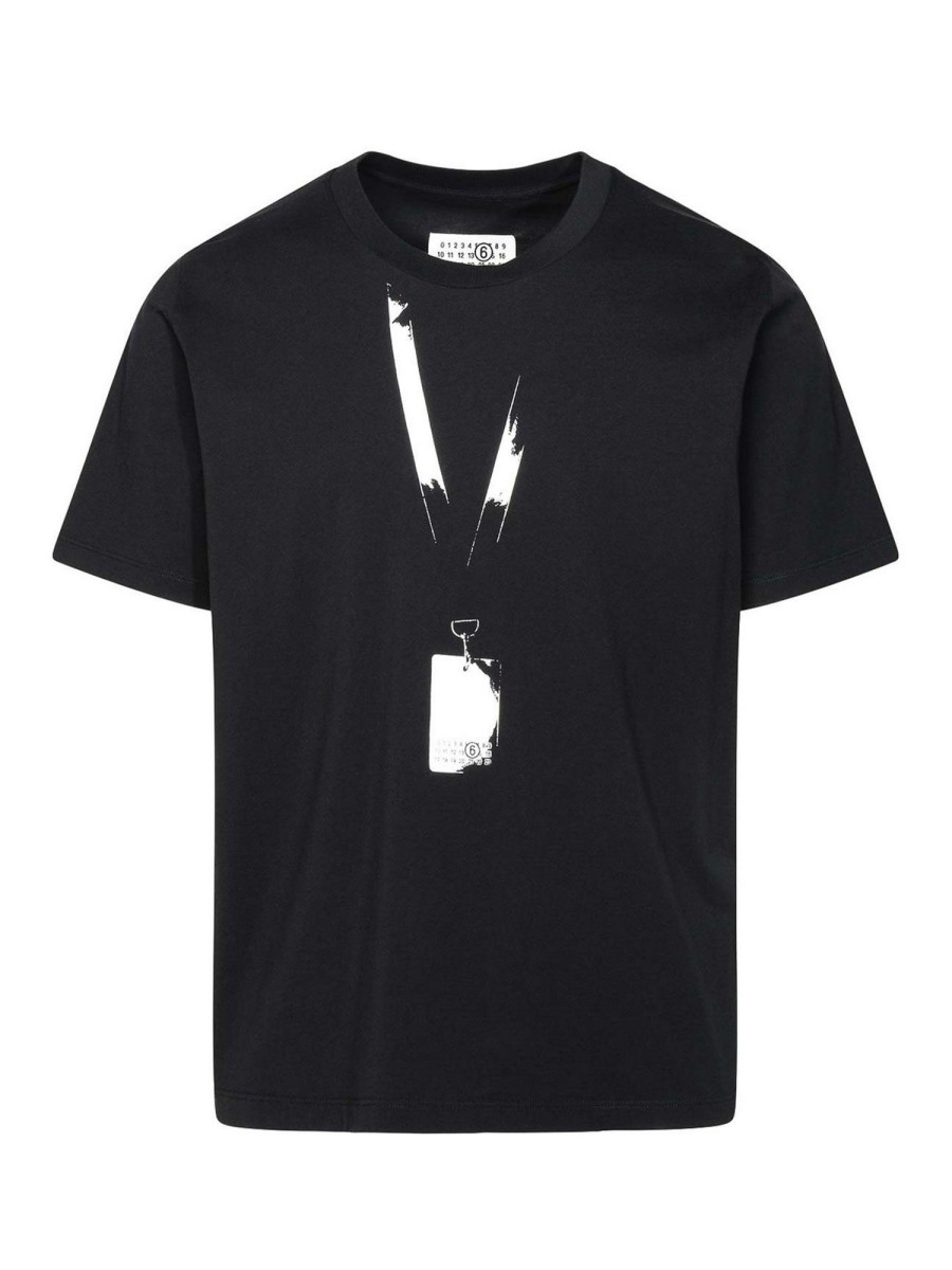 Uomo MM6 Maison Margiela | T-Shirt Stampa