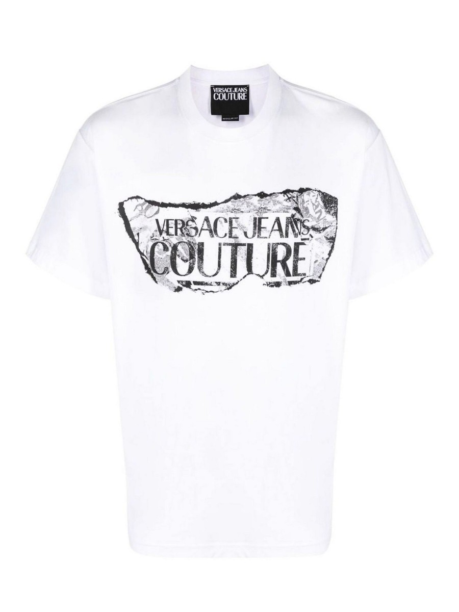 Uomo Versace Jeans Couture | T-Shirt Con Logo