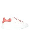 Danna Alexander Mcqueen | Sneaker Oversize In Pelle Di Vitello Bianca