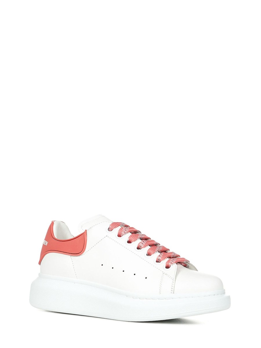 Danna Alexander Mcqueen | Sneaker Oversize In Pelle Di Vitello Bianca