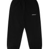 Bambino Off-White | Pantaloni Di Cotone Nero