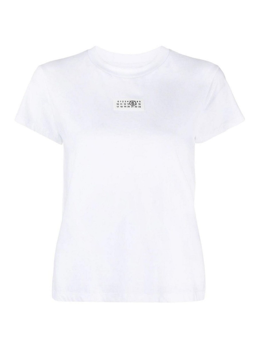 Danna MM6 Maison Margiela | T-Shirt In Cotone Logata