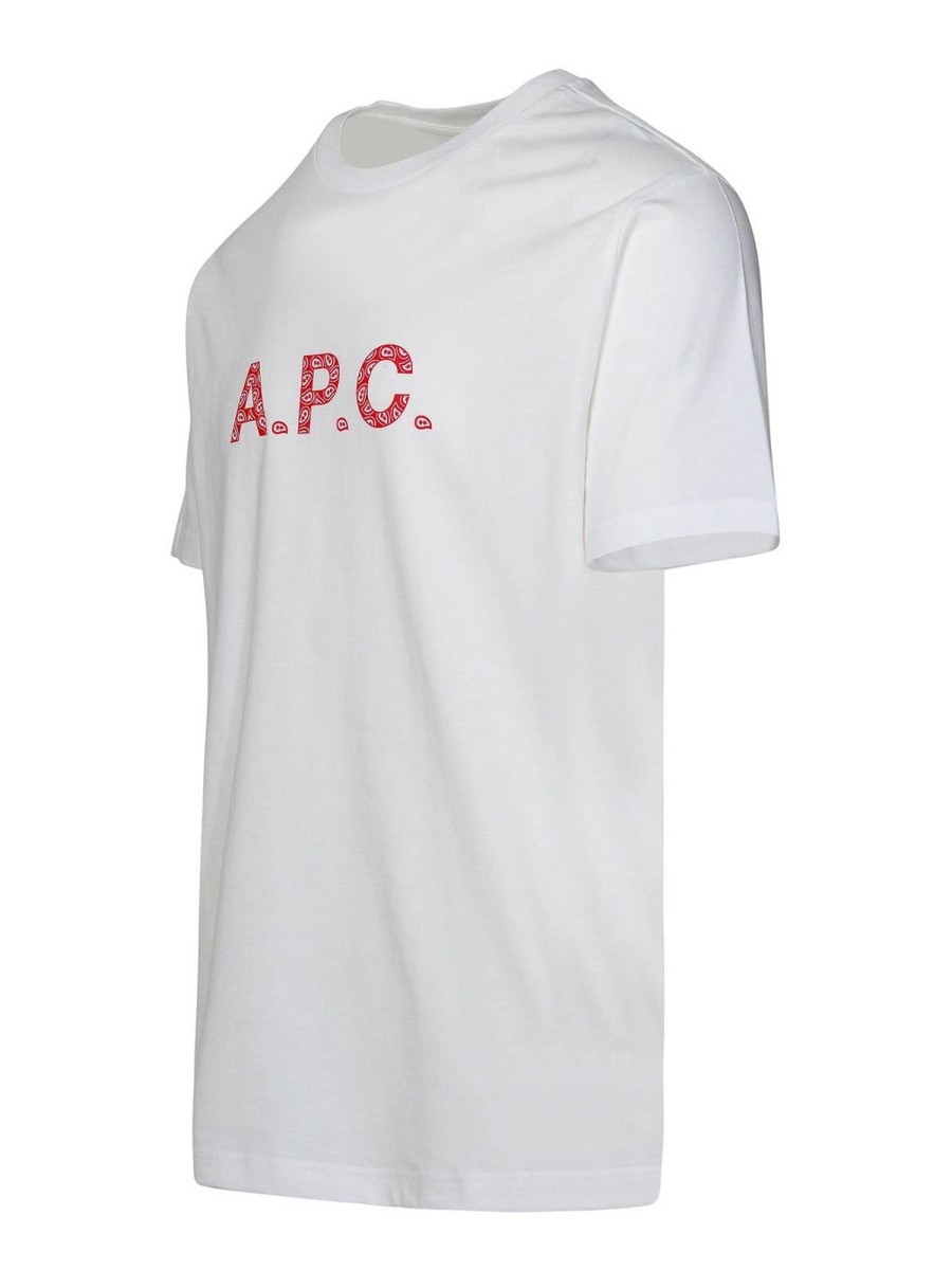 Uomo A.P.C. | T-Shirt In Jersey Di Cotone